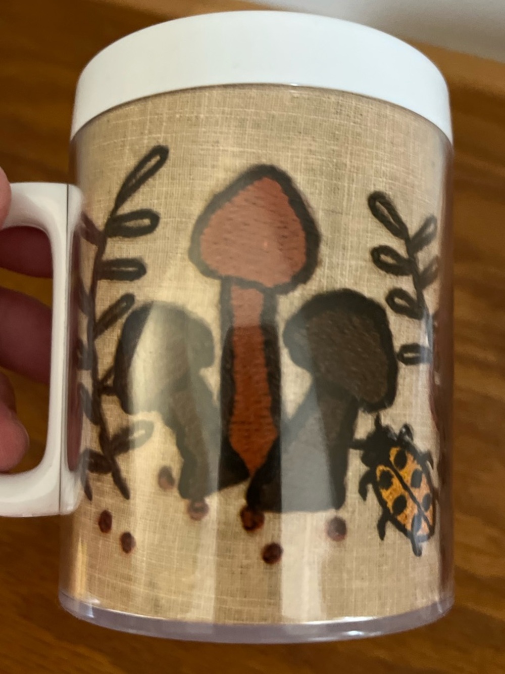 Vintage 1970 Thermo Serve insulated mugs. Set of 3 - Picture 11 of 16